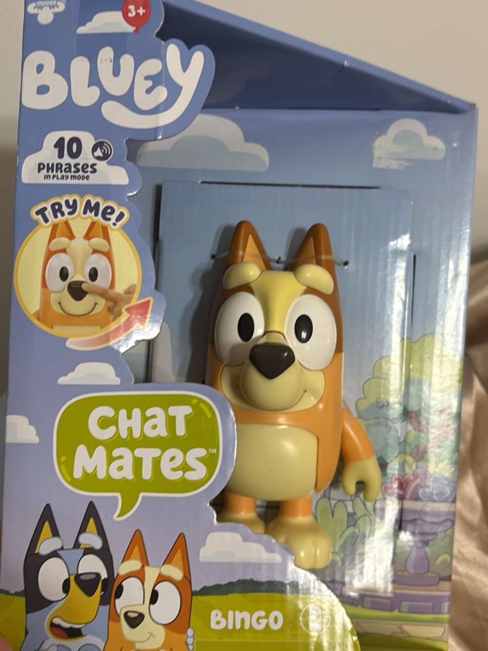 Bluey Chat Mates Bingo Talking Figure - Orange and Cream
